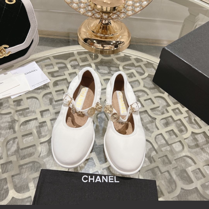 Ch*el flat shoes